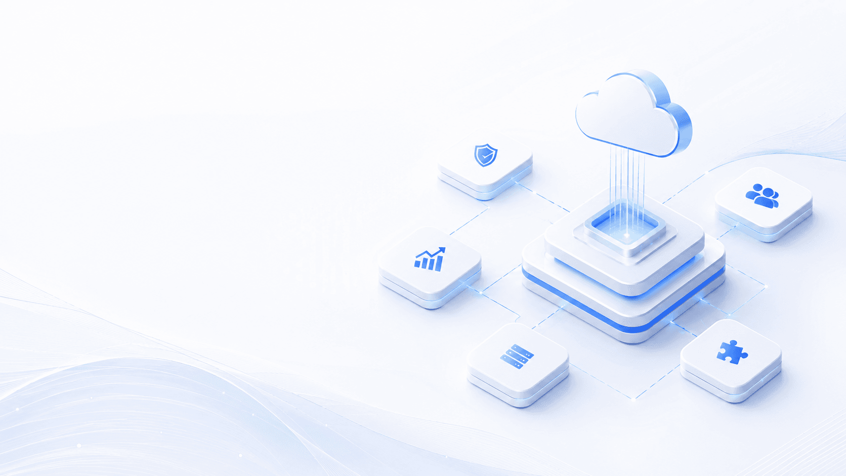 Aenor cloud platform connecting security, analytics, integrations, and users
